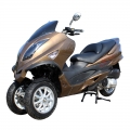 Trike motosiklet 300cc gaz Scooter 