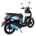 Çin en iyi 125cc motosiklet Scooter mavi 