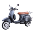 Klasik Vespa gibi Scooter gaz Moped gümüş 